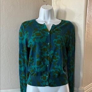 Fossil Floral Women’s Cardigan Size M